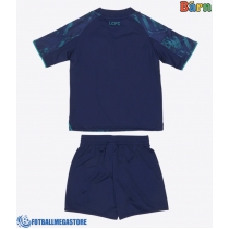 Fotballdrakt Barn Leicester City Bortedraktsett 2025-26 Kortermet (+ Korte bukser)